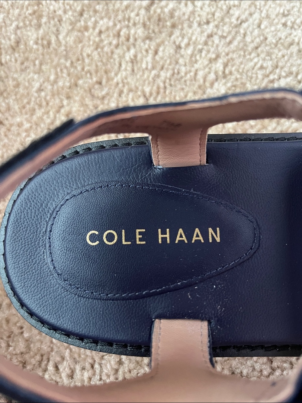 Cole Haan Grandpro Daylin Wedge Triple Strap Sandals - Picture 7 of 12